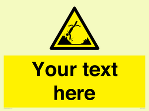 Custom Warning submerged objects